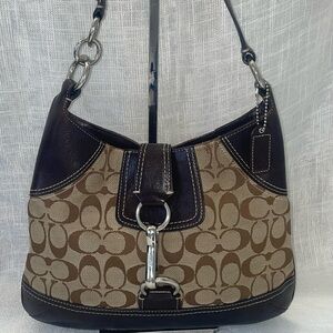Coach Vintage Hampton Signature Hobo Bag 10242